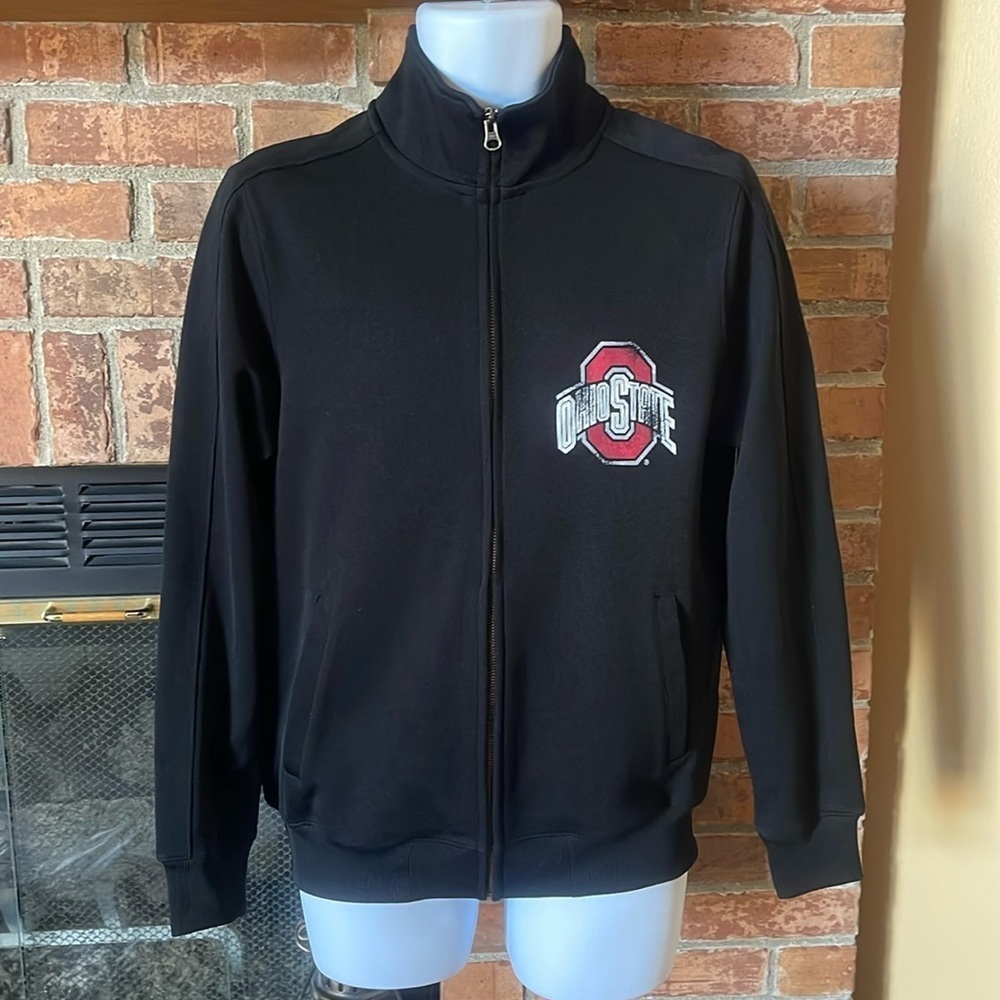 NWT Champs Ohio State OSU Buckeyes Black Track Jacket